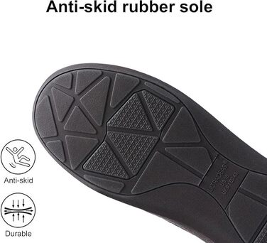 Чоловічі домашні капці ULTRAIDEAS з ефектом пам'яті (Memory Foam), дихаючі в'язані тапочки з протиковзаючою гумовою підошвою, сірі, розмір 43 EU