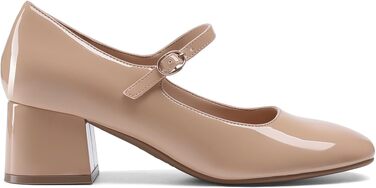 Жіночі туфлі-човники DREAM PAIRS із закритим носком, бежеві (розмір 38.5 EU)