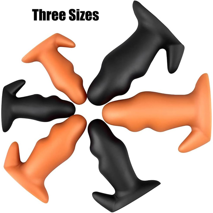 Анальний плаг з силікону Kuaecr: гнучкий, для чоловіків та жінок