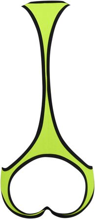 Боді для чоловіків SRZYMJ: спортивний костюм для фітнесу та тренувань, Y-подібний вигин спини, комплект чоловічих трусів (A5-М'ятний, M)