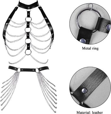 Жіночий корсет-зачіп для панчіх з ремінним поясом у стилі панк, чорний, аксесуар для вечірок та танців