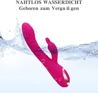Вібратор для клітора G-punkt Adorime з унікальним дизайном 2-в-1, рожевий, для стимуляції