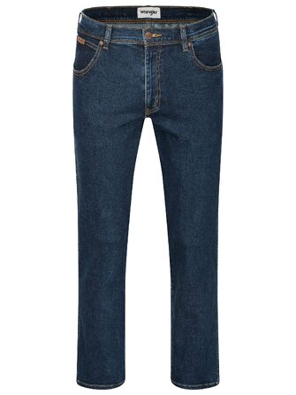 Чоловічі джинси Wrangler Texas Regular Fit Stretch, прямі денімові штани з бавовни, колір Darkstone (Темно-сірий), 34W / 32L