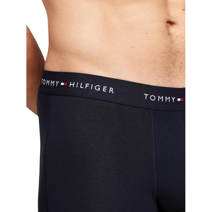 Годинник Tommy Hilfiger Um0um02763 для чоловіків, білий корпус, ремінець Primary Red/White/Desert Sky