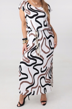 Повсякняна трикотажна сукня maxi FEMIMODA, розмір 44