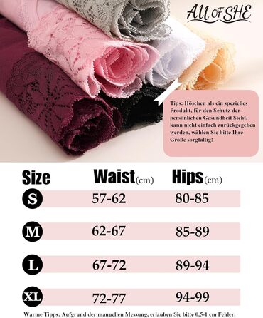 6-пакет жіночих трусиків: мереживо, бавовна, сексуальні, дихаючі, м'які, hipster, S-XL