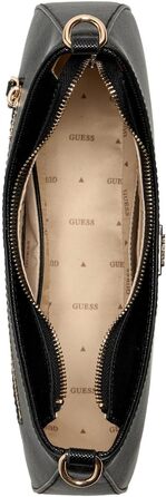 Жіноча сумка-кросбоді GUESS Noelle II чорна з верхнім замком
