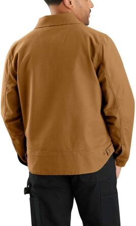 Чоловіча робоча куртка Carhartt Rugged Flex Relaxed Fit Duck Jacket, коричнева, розмір XL