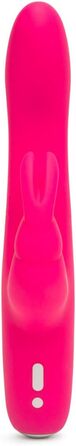 Вібратор для інтимної гігієни Happy Rabbit Curve, рожевий, акумуляторний