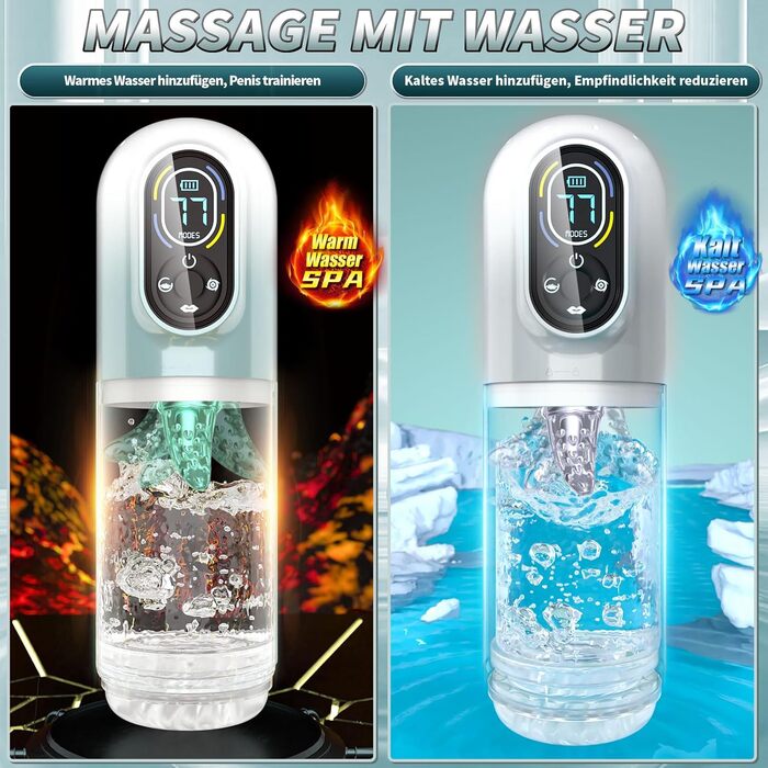 Мастурбатор для чоловіків з телескопічною функцією, вібрацією та насосом - мастурбатор для чоловіків