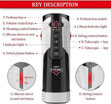 Автоматичний електричний масажер для чоловіків - стимулятор пеніса, секс-іграшка