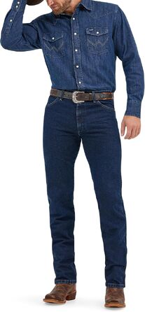 Чоловічі джинси Wrangler Original Regular Bootcut Fit 13Mwz, Stonewashed (31W / 30L)