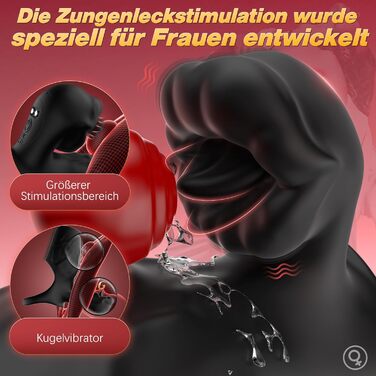 Пеніс-кільце Tagnaff з подвійною затримкою для пар: покращена стимуляція G-точки, 9 режимів, чорний