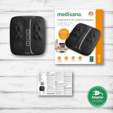 Масажер для ніг Medisana FM 900 з функцією підігріву, Shiatsu-масажем та вібраційними панелями