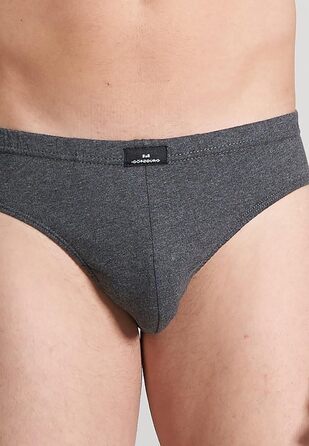 Труси чоловічі Götzburg без шва, бавовна, 10 шт. в упаковці, чорний та блакитний мікс (L)