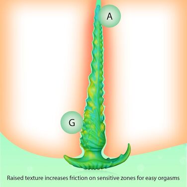 Анальний дилдо BDSMJOY Tentakel Monster XXL для пар - екстремальна сексуальна іграшка