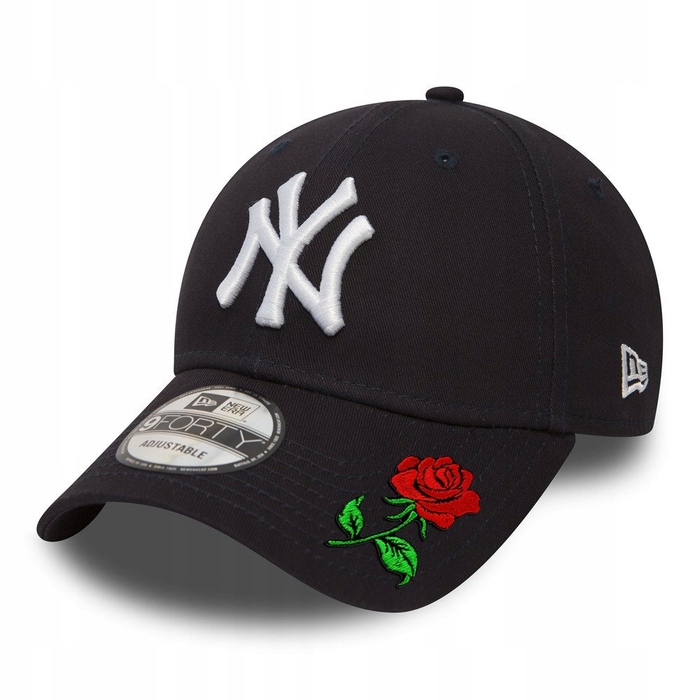 Кепка New Era NY Yankees Navy Strapback темно-синя