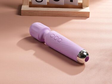 Вібратор дилда для жінок, G-spot, 8 режимів, стимуляція клітора, набір вібраторів (Рожевий, Світло-фіолетовий)